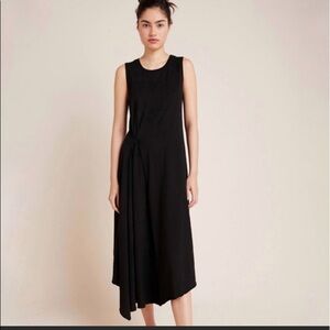 SALE NWOT Anthropologie T.La Becca Black  midi dress